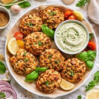 Maryland Crab Cakes with Basil Aioli