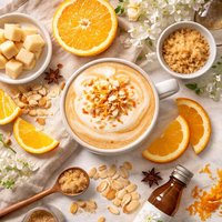 Marzipan Orange Latte