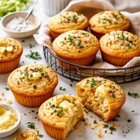 Masa Polenta Cornbread Corn Muffins