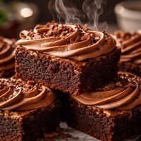 Mascarpone Brownies with Frosting