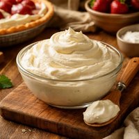 Mascarpone Whipped Cream Topping for Cream Pies