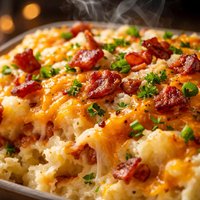 Mashed Baked Potato Casserole