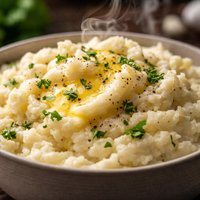 Mashed Cauliflower Comfort Food