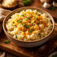 Mashed Cheesy Cauliflower