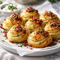 Mashed Potato Puffs with a Twist