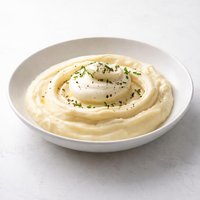 Mashed Potatoes with Creme Fraiche and Chives