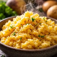 Mashed Rutabaga Yellow Turnip or Swede and Potato