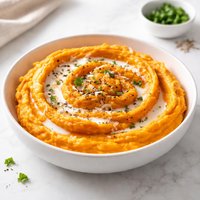 Mashed Sweet Potatoes with Coconut Milk