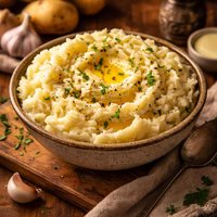 Mashed Yukon Gold Potatoes with Garlic