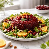 Massachusetts Cranberry Sauce Salad