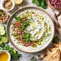 Mast O Khiyar Yogurt and Cucumbers