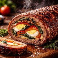 Matambre Argentine Rolled Stuffed Flank Steak