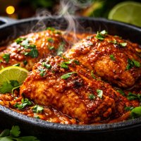 Mayan Chicken W Spicy Orange Paste