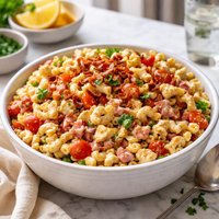 Meal in One Macaroni Salad