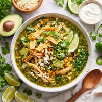 Mean Green Tortilla Soup