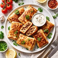 Meat Filled Blintzes