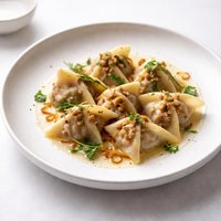 Meat Kreplach Jewish Ravioli