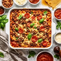 Meat Lovers Cheating Lasagna