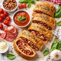 Meat Lovers Stromboli