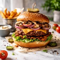 Meat Lovers Veggie Burger