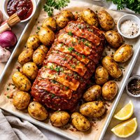 Meat Potatoes Meatloaf