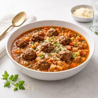 Meatball Alphabet Soup