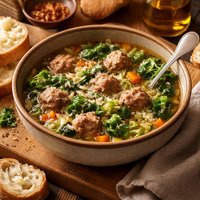 Meatball and Escarole Soup