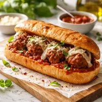 Meatball Sub Sandwich