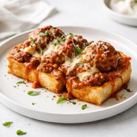 Meatball Sub Sandwich Casserole