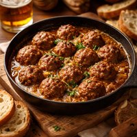 Meatballs in Beer