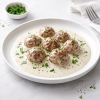 Meatballs in White Sauce