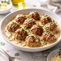 Meatballs with Fancy Sauce