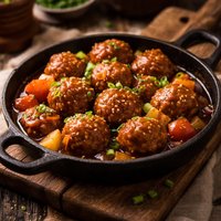 Meatballs with Sweet Sour Sauce