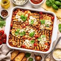 Meatless Grilled Eggplant Lasagna