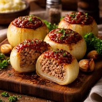 Meatloaf in an Onion