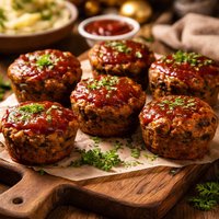 Meatloaf Muffin Cakes