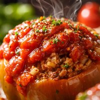 Meatloaf Sauce or Stuffed Peppers