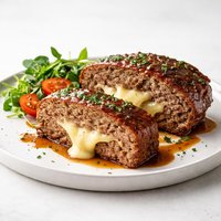 Meatloaf with Cheesy Insides