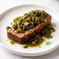 Meatloaf with Poblanos