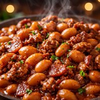 Meaty Baked Beans