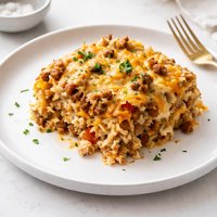 Meaty Hash Browns Potato Casserole