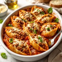 Meaty Stuffed Shells