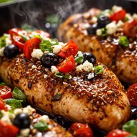 Mediterranean Balsamic Chicken