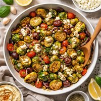 Mediterranean Brussels Sprouts