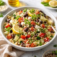 Mediterranean Bulgur Wheat Salad