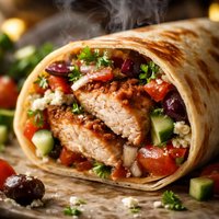 Mediterranean Chicken Roll Up
