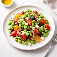 Mediterranean Edamame Salad
