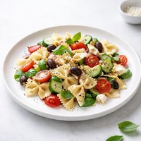 Mediterranean Farfalle Bow Tie Pasta Salad