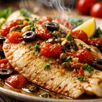 Mediterranean Fish Flounder