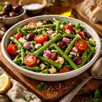 Mediterranean Green Bean Salad